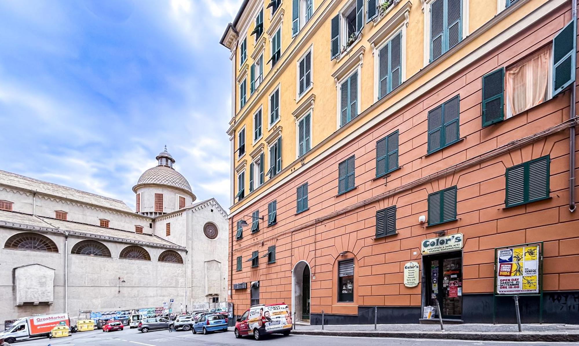 Galia Rooms It Self Check In H24 Genua Exteriör bild